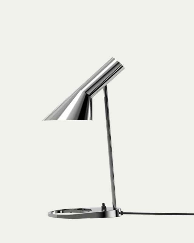 AJ Mini Stainless Steel Polished Table Lamp